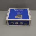 BQAN Nail Dust Collector for Nails Salon, 60w Extractor Vacuum Dust Collector Powerful Nail Fan, with 1pcs Nail dust Brush, Hand Cushion, and Lamp