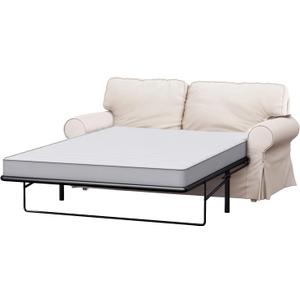 Custom Slipcover Replacement The Ektorp Two Seater Sofa Bed Cover Replacement is Custom Made for IKEA Ektorp 2 Seater Sleeper Only, A Quality Sofa Slipcover Replacement (Polyester Flax Beige)