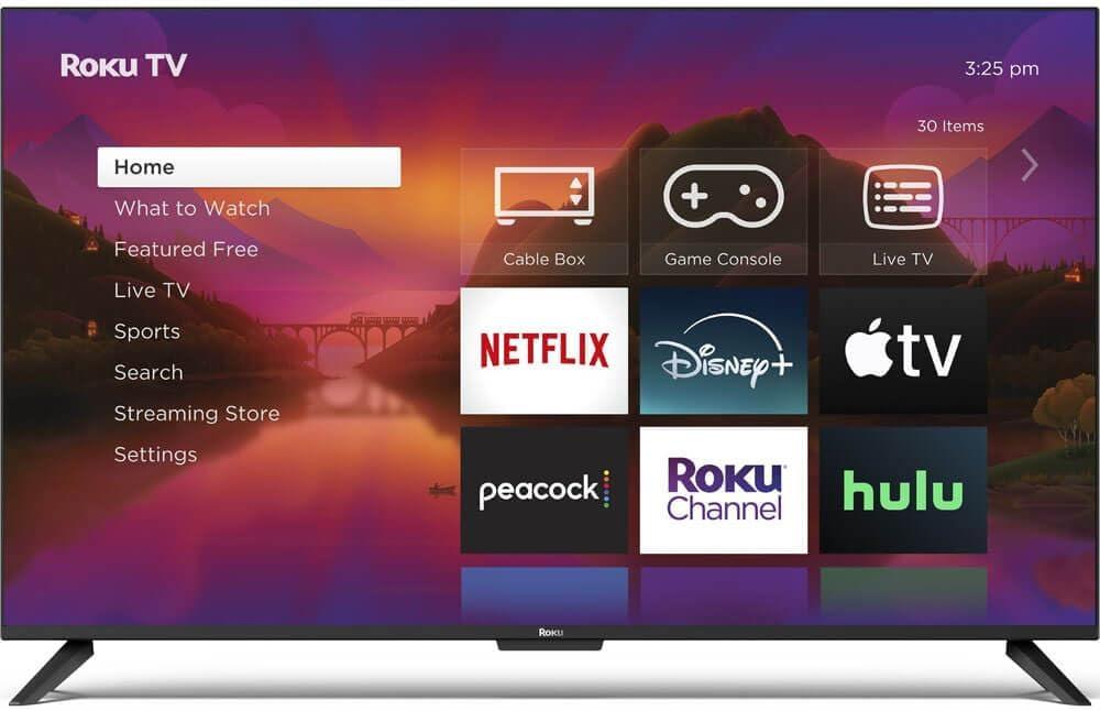 Roku 50" Select 4K LED Smart TV Streaming Capability, TV Apps, Wi-Fi 50R4A4