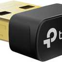 TPLink 2in1 USB Bluetooth WiFi Adapter Archer TX10UB Nano | AX900 WiFi 6 BT 5.3 USB 2.0 Adapter for Desktop PC | DualBand WiFi Dongle | OFDMA, MUMIMO, WPA3 | Travel Size | Supports Windows 11,10