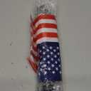 Hicarer 2 Set Reflective Golf Cart Flag Pole Kit Golf Cart Flag Holder Accessories Orange Safety Mount with Reflective Stripe Adjustable Height Flagpole Wheelchairs