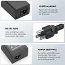 Laptop Charger for Lenovo IdeaPad Charger - IdeaPad 1 3 5 1i 15IJL7 15IAU7 330 320 330s S145 S340, Flex 4 5 6 1470, V15 G4 ABP, V15 G2 ALC, V14, V17 Laptop Computer Business Student Power Cord hp Blue