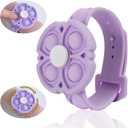 POP it Sensory Fidget Bracelet,Anxiety Stress Relief,Party Favors Kids Toy 3-5,4-8,8-12 Year Boys Girls Gift,Birthday Favors for Kids Christmas Holiday Activity Gift(Purple)