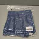 EMMIOL Baggy Jeans Women Straight Leg Mid Rise Boyfriend Wide Leg High Waisted Cute Trendy Y2K Loose Fit Pants Stretchy (Blue, M)