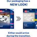 Avery Printable Tickets with Tear-Away Stubs, 1.75" x 5.5", Matte White, 200 Blank Tickets for Laser and Inkjet Printers (16154)