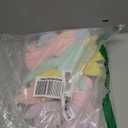 Easter Decorations - 6.5 Ft Pastel Velvet Bow Garland - Spring Room Decor for Home Party Office - Coquette Birthday Decorations for Table Door Mantel Window Wall