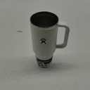 Hydro Flask 40 Oz Travel Tumbler with Handle, Lid and Straw - Insulated Stainless Steel in White