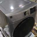 Kenmore 8.0 cu. ft. Front Load Electric Dryer with Wrinkle Guard & Accela Steam to Reduce Wrinkles, Static & Odors - Smart Sensor Drying - LED - ENERGY STAR Certified - Metallic Silver