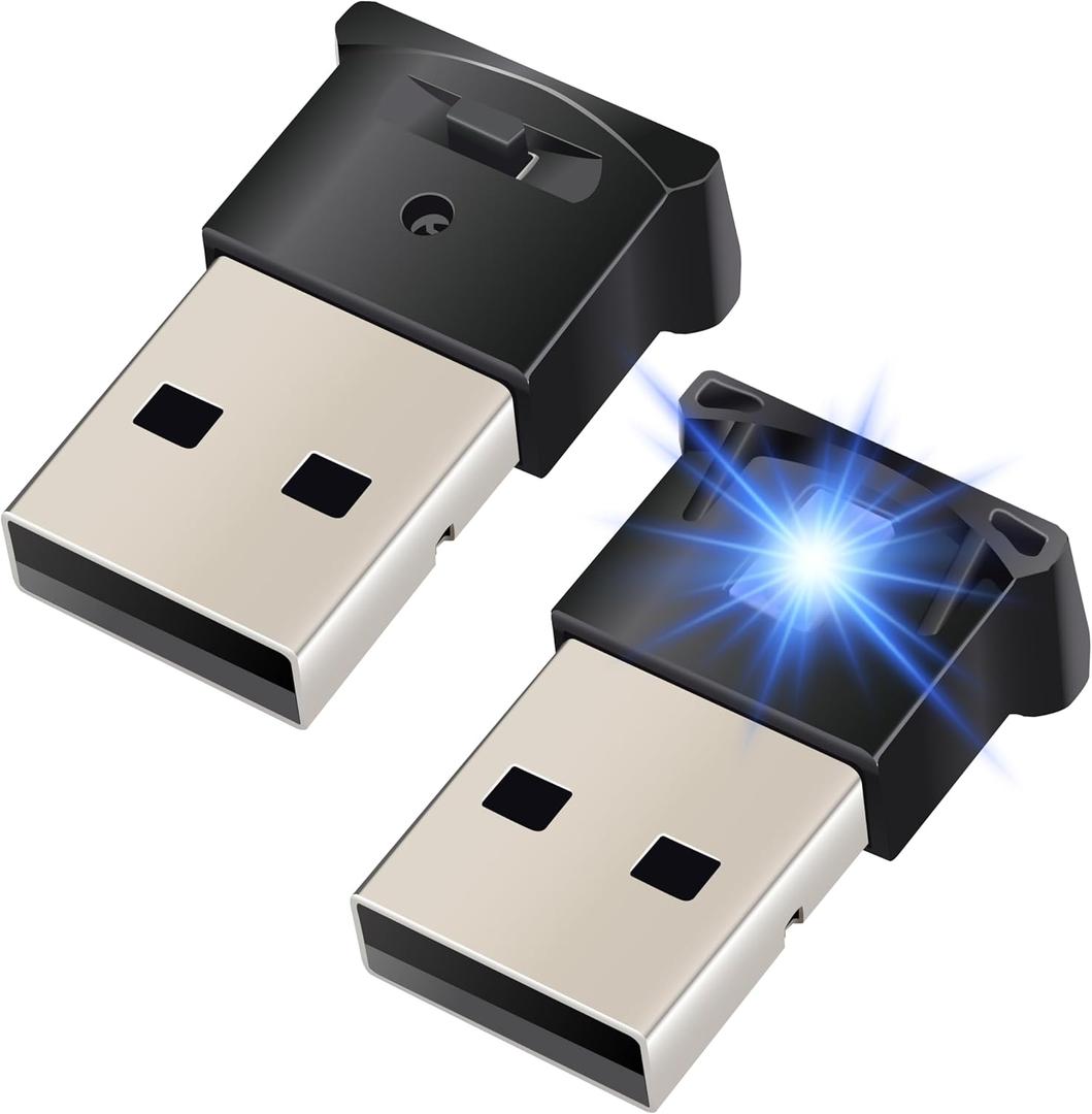 Mini USB LED Car Light, DC 5V Intelligent Interior Car Lights, Atmosphere Lamp for Car, Plug-in Interface, Suitable for Car, Laptop Keyboard, Home Office, Adjustable Brightness (USB-A*2)