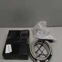 6AN 70" Transmission Fluid Oil Cooler Hose Line kit for GM Chevy Transmission 4L80E TH350 TH400 4L60E 700R4 200-4R TR6060 Ford AOD 4R100 4R70W and C5 Stainless Steel Braided PTFE Hose