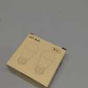 E17 LED Bulb 6W(60 Watt Equivalent), Intermediate Base Spotlight Bulb, Daylight White 5000K, 600 Lumen, E17 Reflector R14 Bulb for Curio Cabinet, Non-Dimmable, Pack of 2