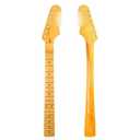 RuiJOTWAT 22 Fret Replacement Maple Neck Fingerboard For Strat St Stratocaster (Lacquer)