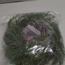 Extra Thick&Lush-9 Ft by 10 Inch Real Touch Norfolk Pine Garland,Christmas Garland Artificial Realistic Soft Thickness Greenery Pine Cypress Pinecones Garlands for Mantle Fireplace Home Indoor Outdoor