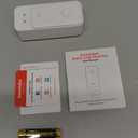 SwitchBot WiFi Water Sensor, Smart Water Leak Detector, 100dB Adjustable Alerts & App Alerts, IP67 Waterproof, Wireless Detector for Kitchen, Bathroom, Basement, No Hub Required (Support 2.4G)