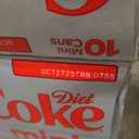 Diet Coke Can, 7.5 fl oz (pack of 20). Oct/27/2025