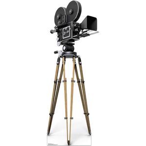 Advanced Graphics Hollywood Camera Life Size Cardboard Cutout Standup