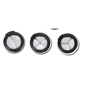 3pcs Empty Eye Shadow Case Multi-grid Makeup Organizer Container for Lipstick and Cosmetics Storage and Portable Diy Makeup Go Use