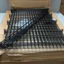 10 Panels No Dig Decorative Outdoor Garden Fence with Gate for Yard, 40 in(H) X 23.6 ft(L) Animal Barrier Fencing Rustproof Metal Wire Panel Border for Dog, Rabbits, and Patio Temporary Ground Stakes