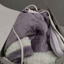 JET'S HOME Heated Blanket 50"x60" - ETL Certified Flannel Electric Blanket Machine Washable Heating Throw with 5 Heating Levels 3 Hours Auto-Off Overheating Protection Gift for Women (Purple)