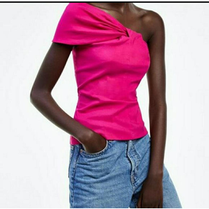 Zara Women's Pink Blouse XS