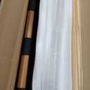 Smuxee Fully Assembled Walnut Luggage Racks Pack of 2, Upgraded Bamboo Foldable Suitcase Stand with 5 Nylon Straps, Luggage Holder with Shelf for Guest Room Bedroom Hotel