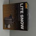 Adjustable 900W Snow Machine, 70% Quieter Indoor Artificial Snow Maker with Dual Pump, Portable Snowflake Machine for Halloween Christmas Party Wedding Decor