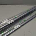 MotorFansClub 4PCS Weatherstrip Window Sealing Fit for Honda CR-V CRV 2007 2008 2009 2010 2011 Car Window Sealing Strip Chrome Door Outside Trim