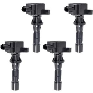 UF540 Ignition Coil Pack Compatible with Mazda 3 CX-7 CX7 Mazda 6 MX-5 2.0 2.5 L4 2006 2007 2008 2009 2010 2011 2012 2013, Replaces C1683 UF540, Set of 4