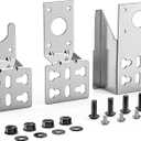 Onlyfire 6902 Universal Barbecue Grill Stainless Steel Rotisserie Motor Bracket Set