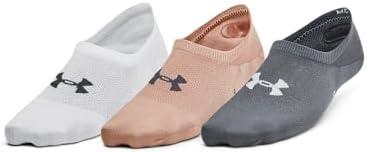 Under Armour Women's Breathe Lite Ultra Low Socks, 3 Pack