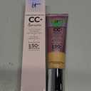 IT Cosmetics CC+ Cream Illumination - Radiant Full Coverage Foundation With SPF 50+, Color Corrector & Hydrating Anti-Aging Serum, Hydrolyzed Collagen + Peptides, Normal to Dry Skin - 1.08 fl oz (05 Medium (soft beige shade with warm undertones))