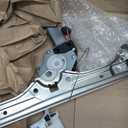 Front Left Driver Side Power Window Regulator & Motor Assembly Compatible with Fiat 500 2012-2019,Replace for 751-648 68070267AC 68070267AD 68070267AE