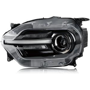 w/o DRL Headlights Compatible With 2021-2024 Bronco Sport | Projector Headlight Signature Full LED Headlamp Assembly OE Factory Style With Bulbs Left Driver Side M1PZ13008B