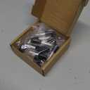 24Packs Empty Lip Gloss Tubes Containers Clear Mini Plastic Lip Balm Tube Transparent Mini Cosmetic Lipstick Containers for DIY Lipstick Samples, Lip Balms Black Caps 1.2ML