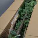 Warmplants Artificial Ficus Tree, 7ft Silk Fake Ficus Leaves Plant with Basket, Indoor Outdoor Faux Green Tree for Home Garden Office House Livingroom Dcor