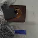 2 Inches Furniture Feet for Couch Sofa Set of 4, Replacement Furniture Legs Square Wood Legs M8 Bolt Predrilled (Espresso)