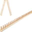 QWM Chunky Blankets Loom Knitting Looms Long Installation Free and Adjustable Foldable Portable, (48inch)