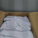 Outpain 60ftx20ft White Backdrop Ceiling Drapes,12Panels 20ft Height Wrinkle Free Tent Draping Curtains, Fabric Drapery Ceiling Drapes for Wedding Ceremony Birthday Theme Parties with Rod Pocket