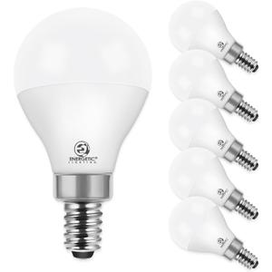 Energetic A15 LED Light Bulb, E12 Base Candelabra Base Chandelier Light Bulb, 5.5W(60w Equivalent),550 Lumen, 3000K Warm White, Non-Dimmable Ceiling Fan Light Bulbs, 6 Pack", since Unit in hand is 60W