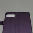 Wallet Case for Google Pixel 9 5G/Pixel 9 Pro 6.3", RFID Blocking Credit Card Holder, PU Leather Folio Flip Kickstand Protective Shockproof Cover for Pixel 9/9Pro (Purple)