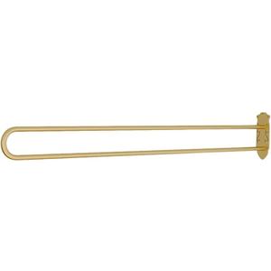Partition Curtain Rod, U-Shape Room Divider, Metal Support Wall Mounted Privacy Partition Rod, Curtains DIY (Gold, 6.56ft)