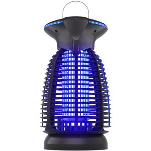 Outdoor Bug Zapper with LED Light - Electric Mosquito Killer Fly Trap Insect Zapper Outdoor and Indoor for Home Kitchen, Patio, Backyard (Navy blue)