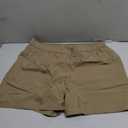 ODODOS Men's Athletic Shorts with Pockets 5" Quick Dry Lightweight Workout Gym Running Shorts, Tan, X-Large
