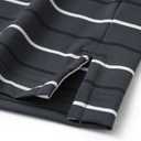 M MAELREG Boys Polo Shirt Short Sleeve Performance Moisture Wicking Dry fit Casual Striped Golf Shirts for Boys (10-12 Years, Dark Grey Stripe)