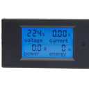 AC Voltmeter Ammeter Digital Multimeter Voltage Ampere Meter Panel AC 80V-260V 110v 220v 20A Electrical Volt Current Power Energy Monitor Tester Gauge with LCD Display & Built-in Shunt