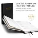 Mooz Impact Journal  Execution System for Entrepreneurs | Capture Insights, Reflect Clearly, Act Consistently | Premium Hardcover, 200 GSM Paper