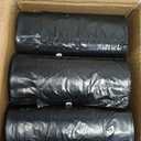 20 Gallon Large Drawstring Trash Bags 120 Counts, Fit 20-21 Gal Trash Can, Heavy Duty Tall Kitchen Garbage Liners, Large Trash Bags Size Chart for Home/Office, Outdoor Lawn & Leaf Bags, Black
