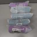 5 x Dog poop bag holder-2 in 1 Dog Waste Bag holder Comes with pet snack box for Leash Lightweight Pet Waste Bag DispenserEquipped with nylon rope and buckle (Excluding dog waste bag)(Green+Purple)