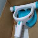 Ingenuity My Bath Seat for Sit-Up Baby Bathing, Sure & Secure Suction Cups, ASTM Safety Tested & Approved, Backrest for Assisted Sitting, Easy Setup & Storage, Aqua