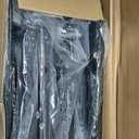 Furnulem Black Dresser with 5 Drawers, Vertical Storage Tower Fabric Dresser for Bedroom, Hallway, Entryway, Nursery, Closet Organizer, Nightstand Bedside Table Furniture, Sturdy Steel Frame, Wood Top